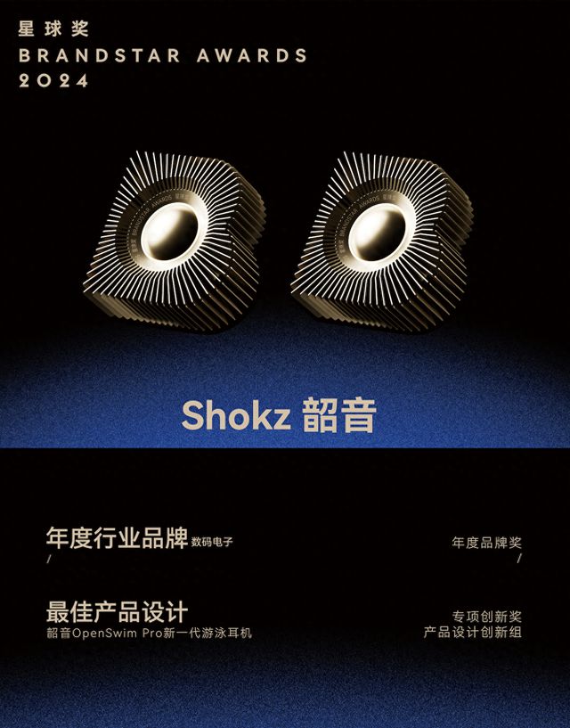 出海品牌百强榜新锐品牌TOP3九游会Shokz韶音入选中国(图2)