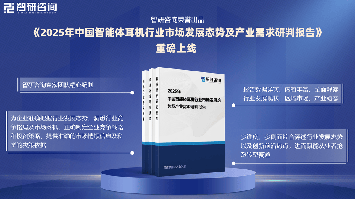 状及市场竞争格局分析报告（智研咨询发布）j9九游会入口中国智能体耳机行业发展现(图3)